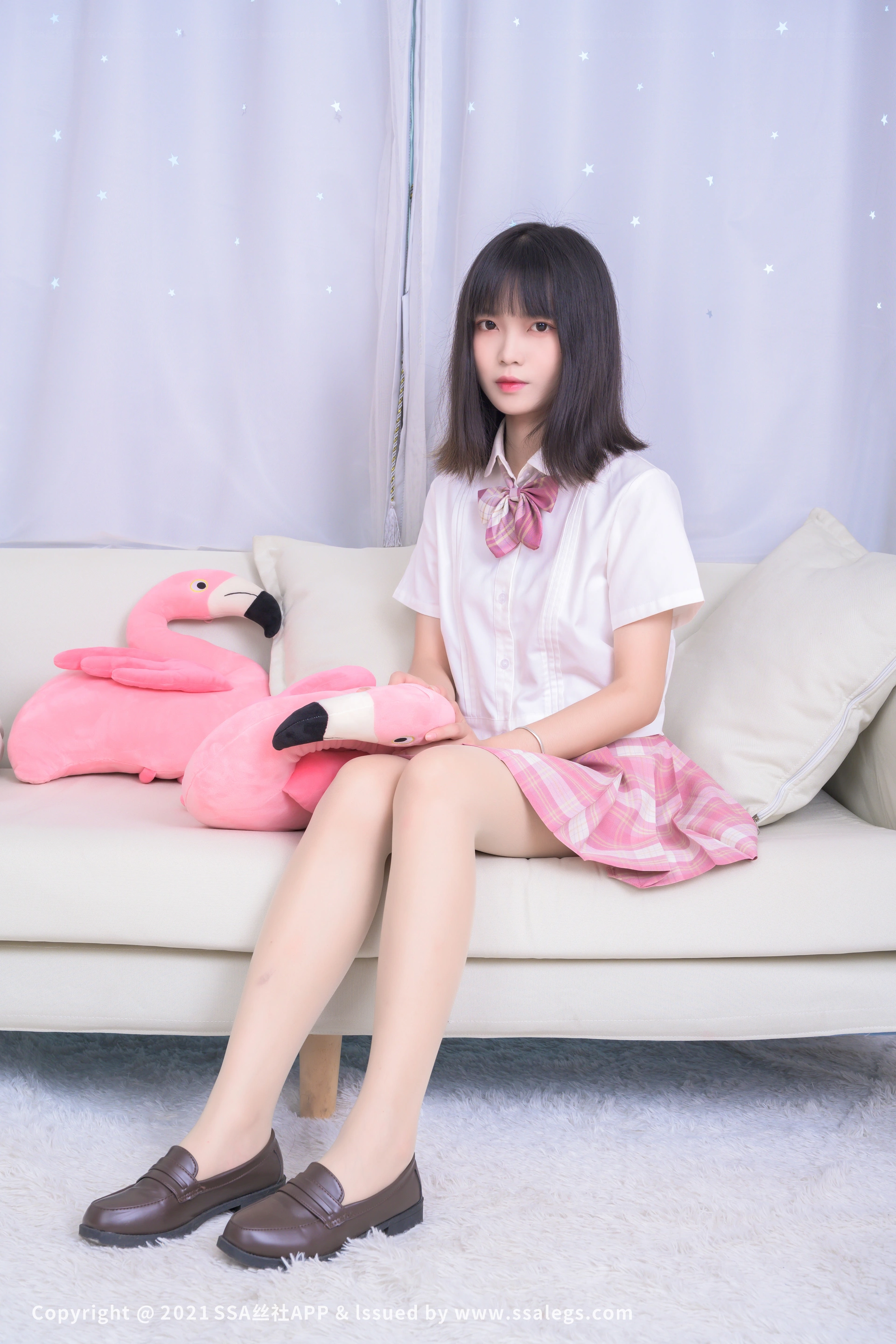 [SSA丝社]超清写真 No.700 模特丹丹的肉丝袜美脚（上） 1
