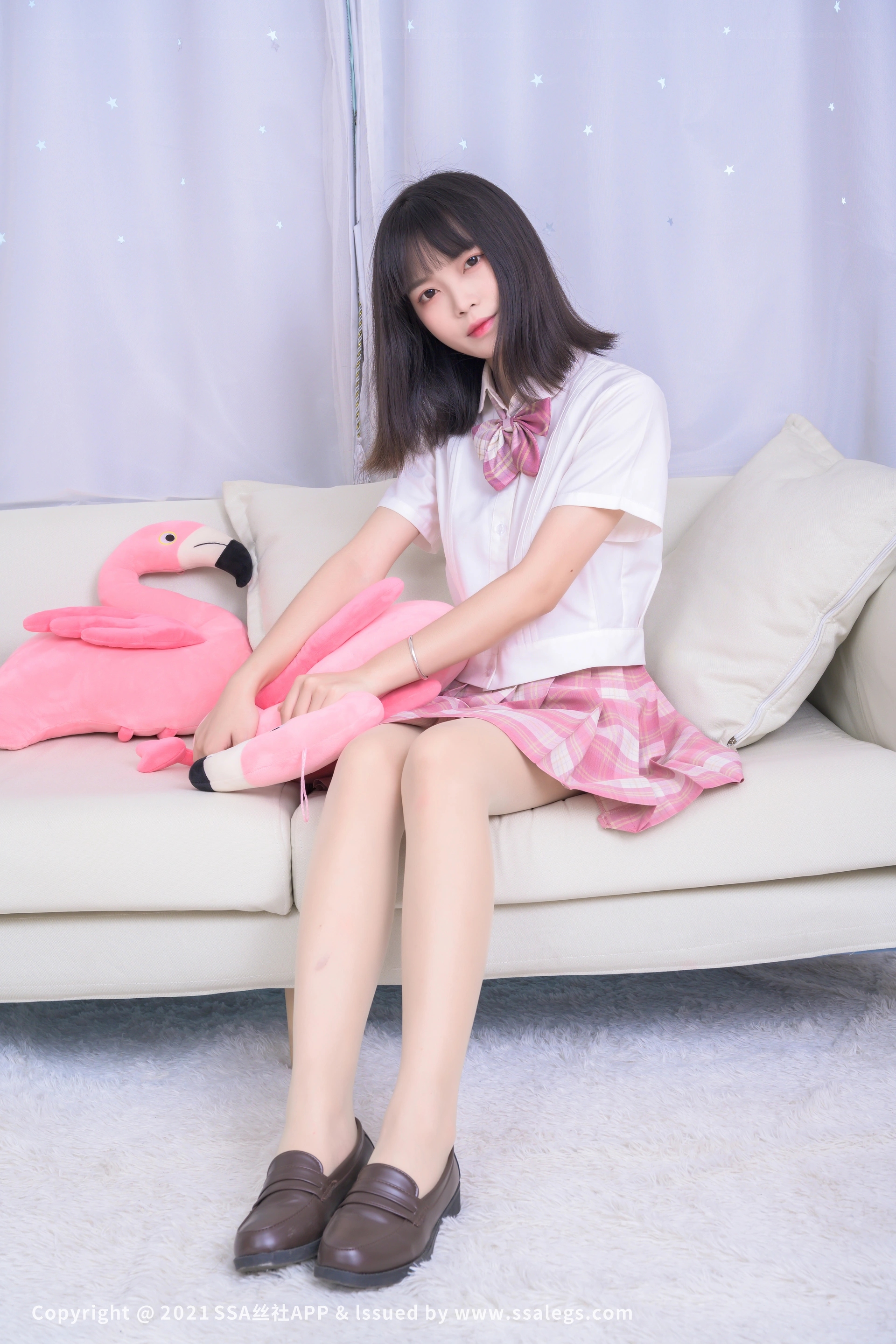[SSA丝社]超清写真 No.700 模特丹丹的肉丝袜美脚（上） 3